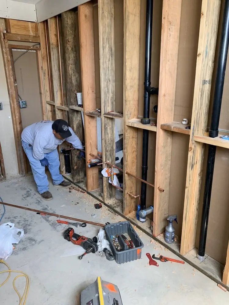 Commercial rough-in plumbing for Gas Line Repair in Mitcheltown